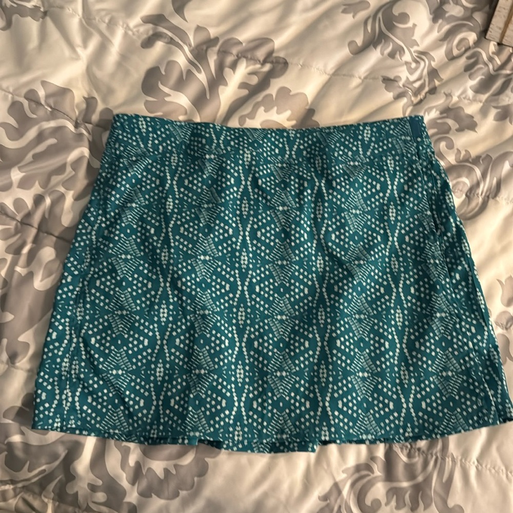 RipSkirt Hawaii Blue-Green Play A Ocean Wrap Skirt/Swim Skirt Coverup M NEW